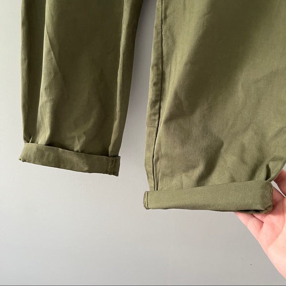 NWT Torrid Military Crop Pants Olive Green Size 24 - Picture 5 of 9